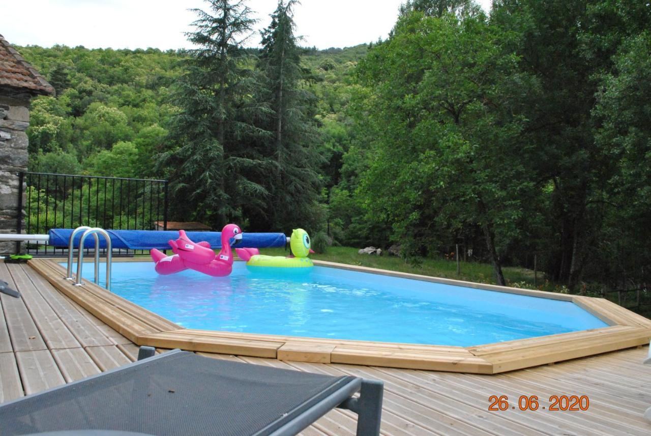 Alberguiere - Piscine Chauffee - Plancha - Barbecue Sainte-Croix-Vallee-Francaise Kültér fotó